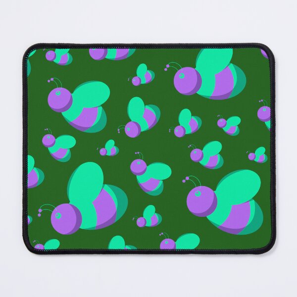 Item preview, Flight of the Purple-Green Bees - Bee Patterns designed and sold by IJStanding.