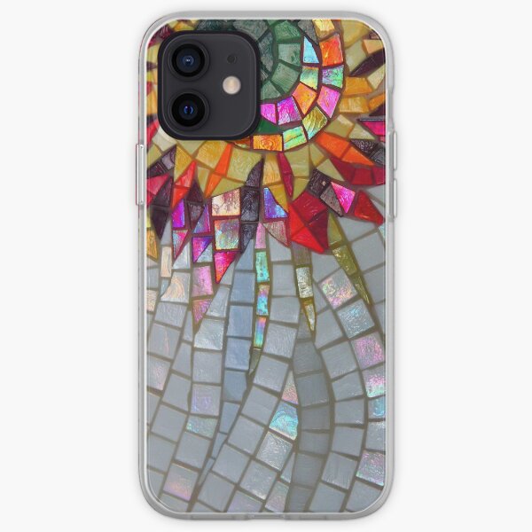 Star Flower, photography of shiny mosaic - JUSTART © iPhone Soft Case