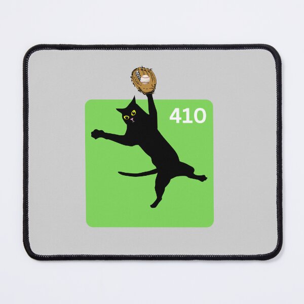 Item preview, Cat Outfielder designed and sold by AMERICANCHEEZ.