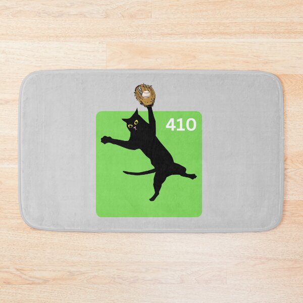 Item preview, Cat Outfielder designed and sold by AMERICANCHEEZ.
