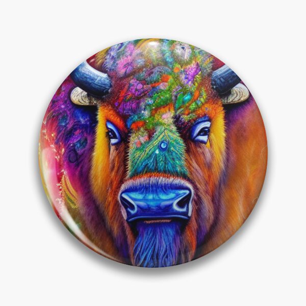 Item preview, Tribal Bison Art 1 designed and sold by DiatomDesigns.