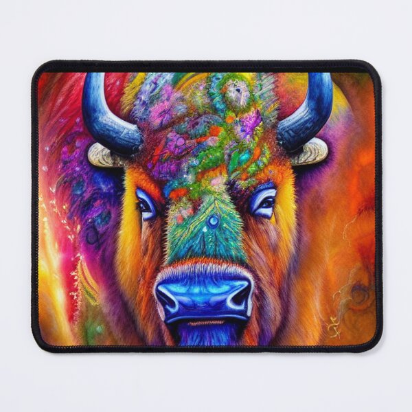 Item preview, Tribal Bison Art 1 designed and sold by DiatomDesigns.