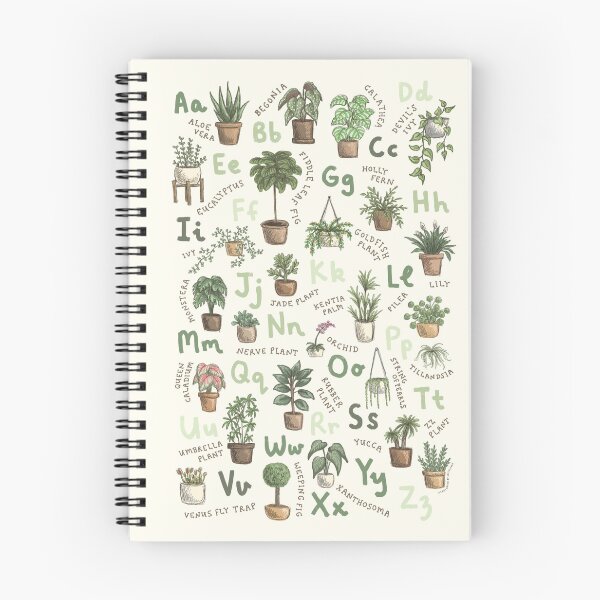 Item preview, House Plants Alphabet designed and sold by Those Pencil Shavings.