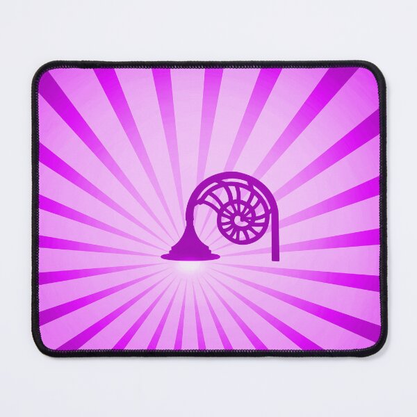 Item preview, Lyme Regis Ammonite Light in Purple - Lyme Regis Lamp Posts designed and sold by IJStanding.