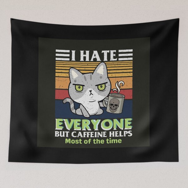 Item preview, Funnycatquotes, funnycat, positivity, happy designed and sold by Lessonsprint.