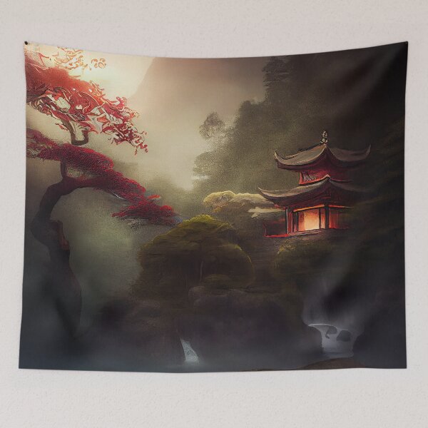 Item preview, Zen landscape designed and sold by CEVmemories.
