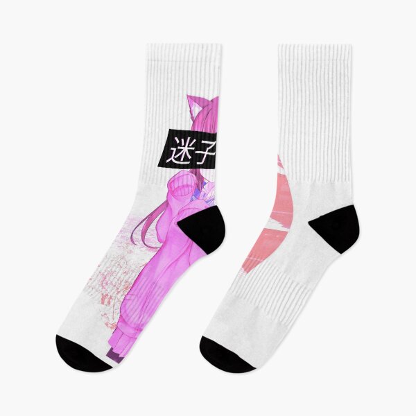 Item preview, LOST CAT MEOW MEOW ANIME GLITCH BREAKCOREJAPANESE AESTHETIC (PINK W BACKGROUND) designed and sold by PoserBoy.