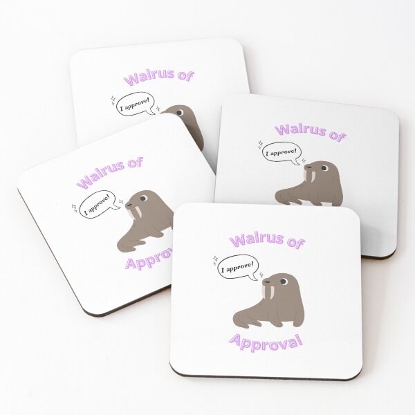 Item preview, Walrus Of Approval designed and sold by xJolene.