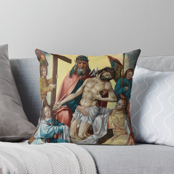 Item preview, The Holy Trinity | Master of the von Groote Adoration | 1520 Renaissance Biblical Art designed and sold by CJET.