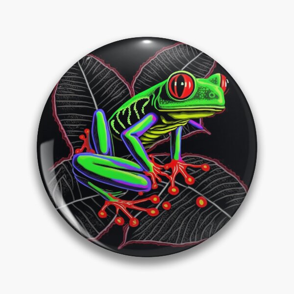 Item preview, Red Eyed Tree Frog  designed and sold by GummywormDesign.