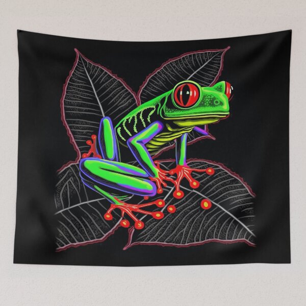 Item preview, Red Eyed Tree Frog  designed and sold by GummywormDesign.
