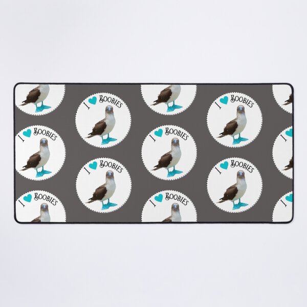 Item preview, I Love Boobies // Blue Footed Booby designed and sold by toadsforall.