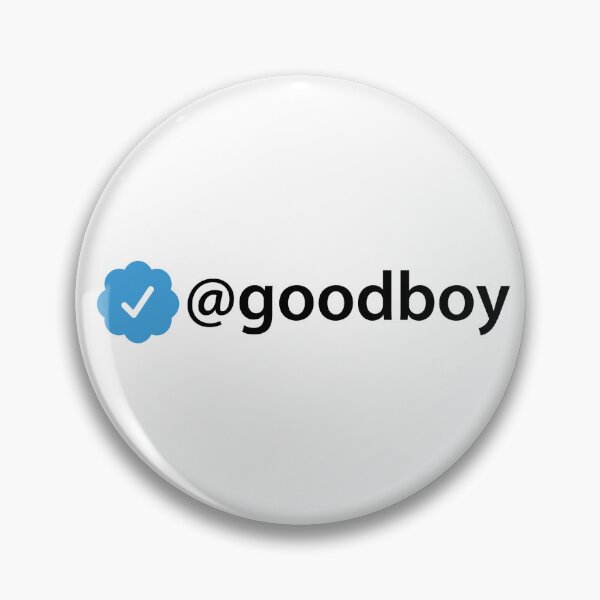 Item preview,  Verified Good Boy Blue Checkmark - Who's a good boy? designed and sold by Now-and-Zen.