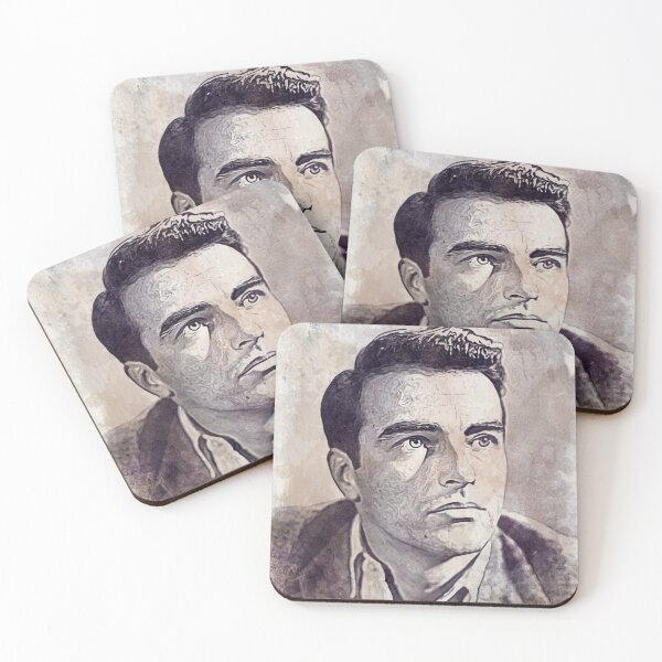 Item preview, Montgomery Clift Art - vintage watercolor - D37 designed and sold by DecoVintage.