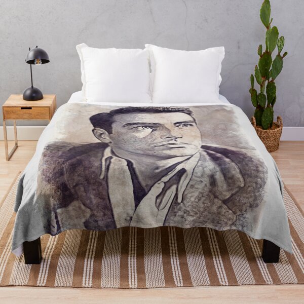 Item preview, Montgomery Clift Art - vintage watercolor - D37 designed and sold by DecoVintage.