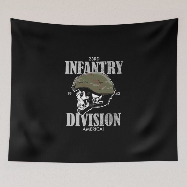 Item preview, 23rd Infantry Division (distressed) designed and sold by StrongVlad.
