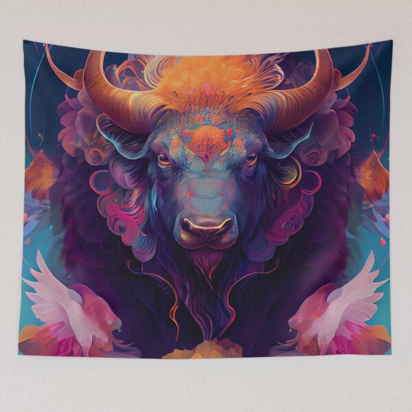 Item preview, Bison Spirit Animal 1 designed and sold by MadeByHaresShop.