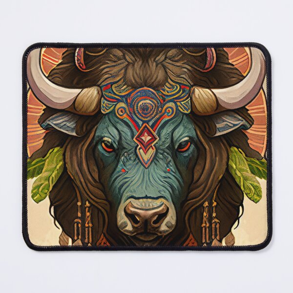 Item preview, Bison Spirit Animal 2 designed and sold by MadeByHaresShop.