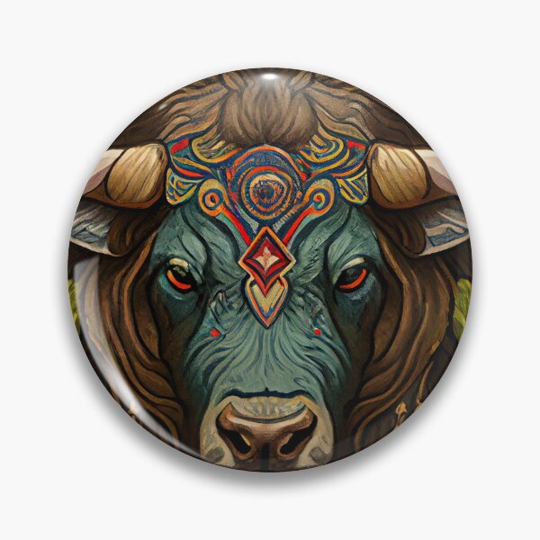 Artikelvorschau, Bison Spirit Animal 2 entworfen und verkauft von MadeByHaresShop.