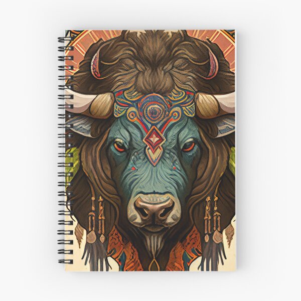 Item preview, Bison Spirit Animal 2 designed and sold by MadeByHaresShop.