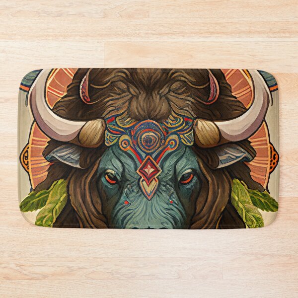 Item preview, Bison Spirit Animal 2 designed and sold by MadeByHaresShop.