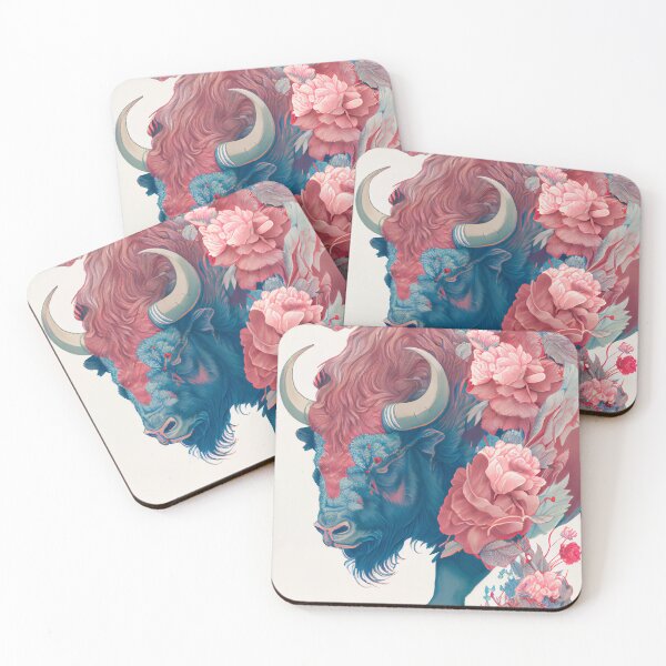 Item preview, Bison Spirit Animal 3 designed and sold by MadeByHaresShop.