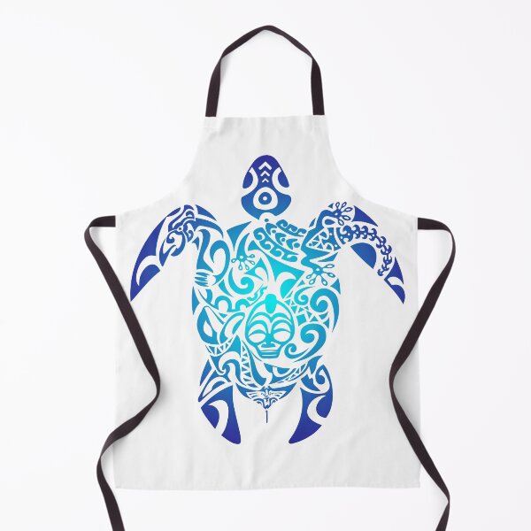 Item preview, Tribal Sea Turtle Ocean Blue Hawaii Polynesian Maori designed and sold by MintedFresh.