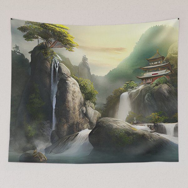 Item preview, Zen landscape designed and sold by CEVmemories.