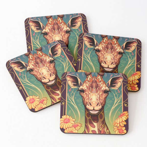 Item preview, Giraffe Spirit Animal 2 designed and sold by MadeByHaresShop.