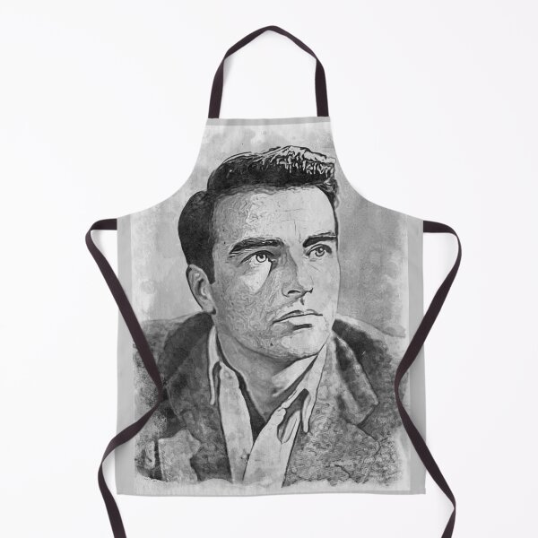 Item preview, Montgomery Clift Art - watercolor bw - D38 designed and sold by DecoVintage.