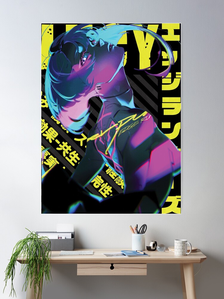 Displate Lucy portrait l poster 中古 Lucy Portrait' Poster, picture, metal print, paint by