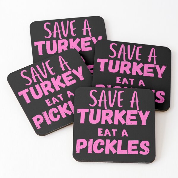 Item preview, Save A Turkey Eat A Pickles designed and sold by ABDFRTRENDS ⭐⭐⭐⭐⭐.