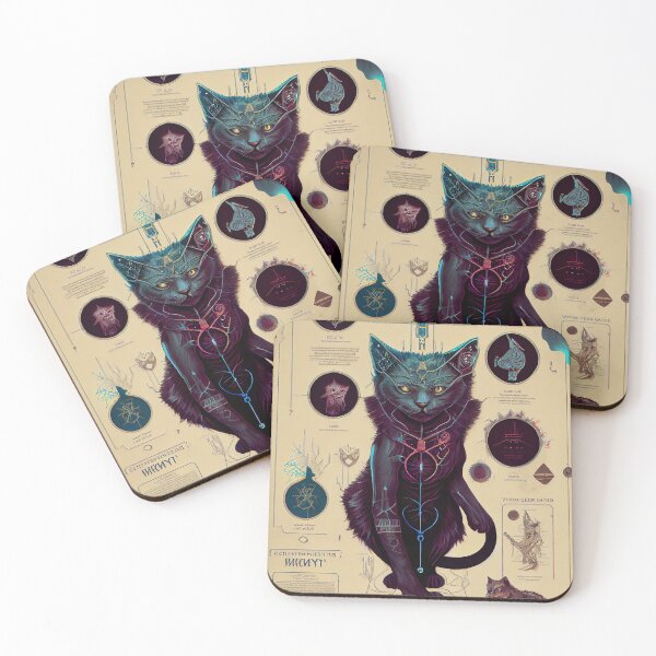 Artikelvorschau, Cat Witcher Fantasy 3 entworfen und verkauft von MadeByHaresShop.
