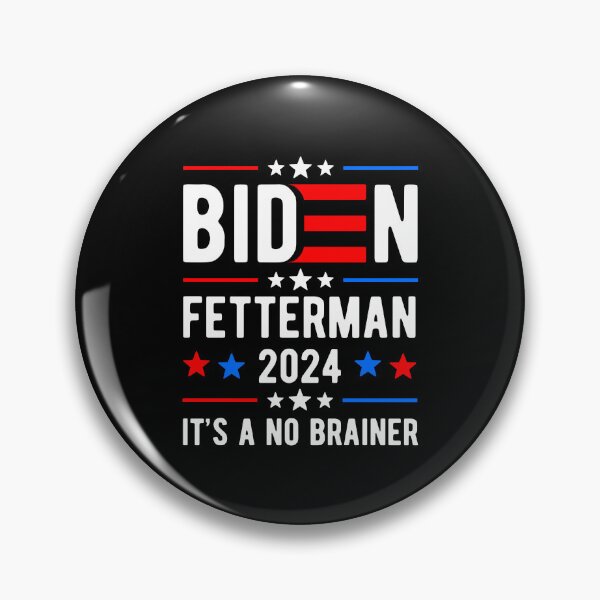 Item preview, Funny Biden Fetterman 2024 It's a No Brainer, Joe Biden 2024 designed and sold by Davidbrg.