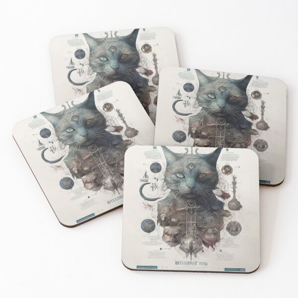 Artikelvorschau, Cat Witcher Fantasy 4 entworfen und verkauft von MadeByHaresShop.