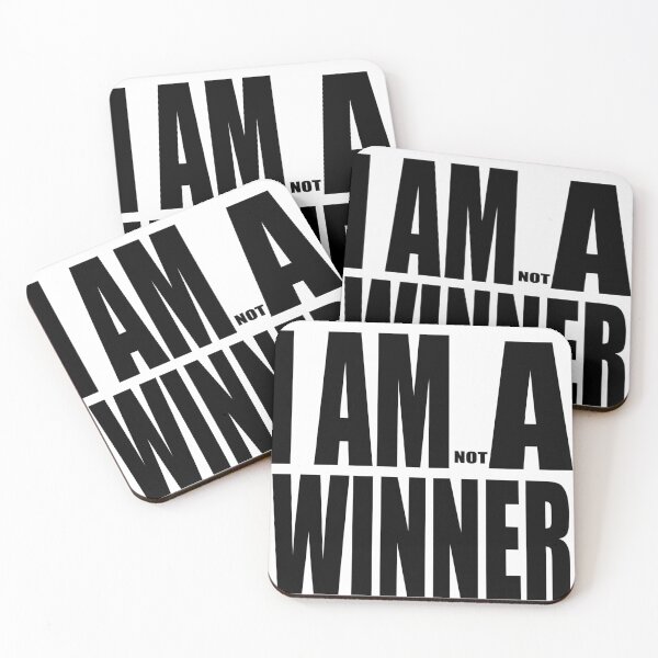 Item preview, I AM (NOT) A WINNER designed and sold by darkfruits420.