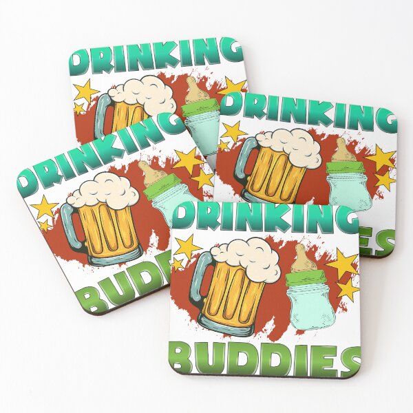 Item preview, Drinking buddies t-shirt designed and sold by StyleShirt007.