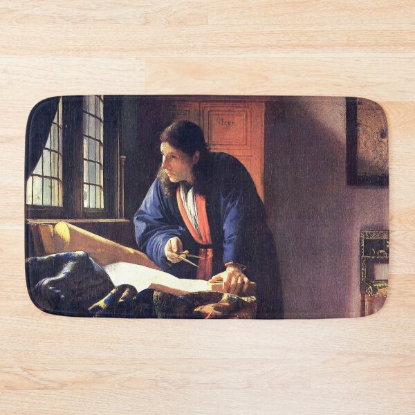 Item preview, Johannes Vermeer’s The Geographer (1669) designed and sold by VintageArtRepro.