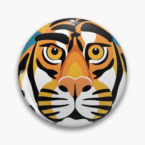 Item preview, tiger face designed and sold by Dreamoire Pix.