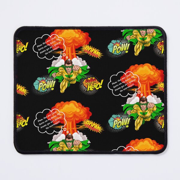 Item preview, Superhero Gas Attack designed and sold by Knoosh68.