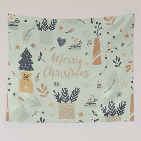 Item preview, Merry Christmas Pattern designed and sold by antevasinart.