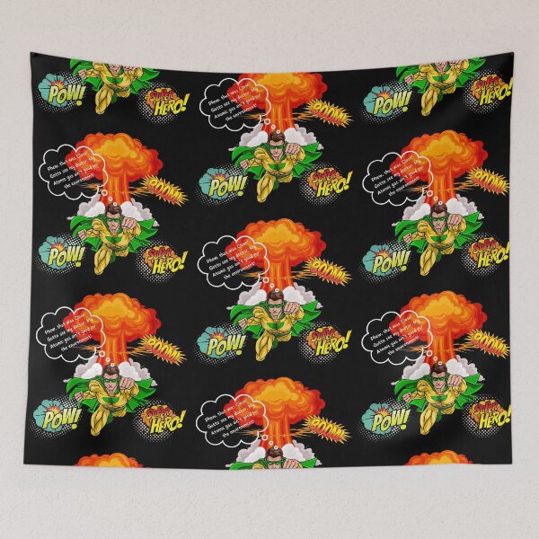 Item preview, Superhero Gas Attack designed and sold by Knoosh68.