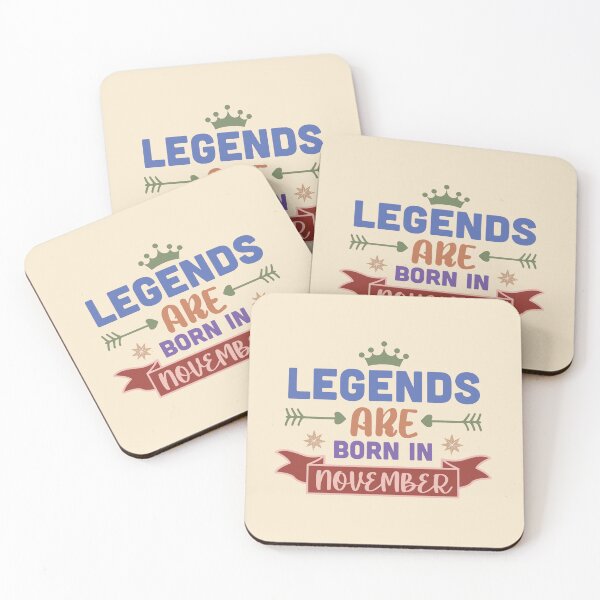 Item preview, Legends Are Born In November designed and sold by bolimj.
