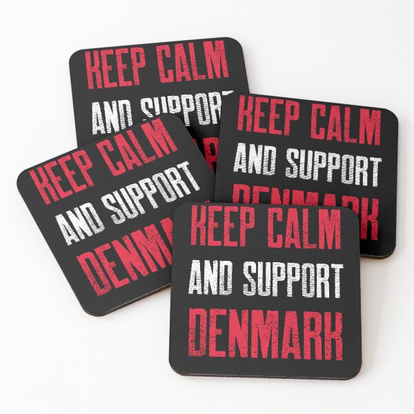 Item preview,  Keep Calm And Support Denmark designed and sold by Studioapartment.