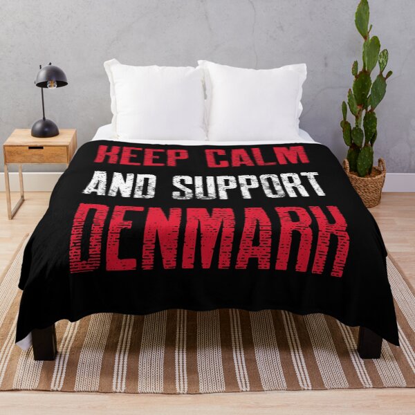 Item preview, Keep Calm And Support Denmark designed and sold by Studioapartment.