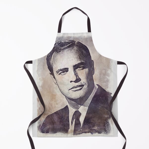 Item preview, Marlon Brando Art - vintage watercolor - D39 designed and sold by DecoVintage.