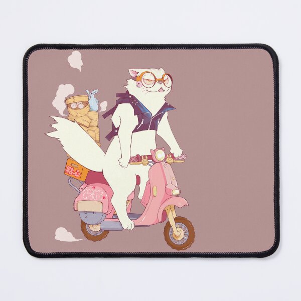 Item preview, Dim Sum Delivery Cat Manga Anime Cute Cartoon Kitty designed and sold by doodlingjay.