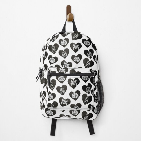 Item preview, Love Your Body Stamped Hearts designed and sold by CurbCuts.