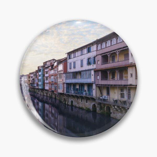 Item preview, City of Castres at sunrise designed and sold by Gaël FONTAINE.
