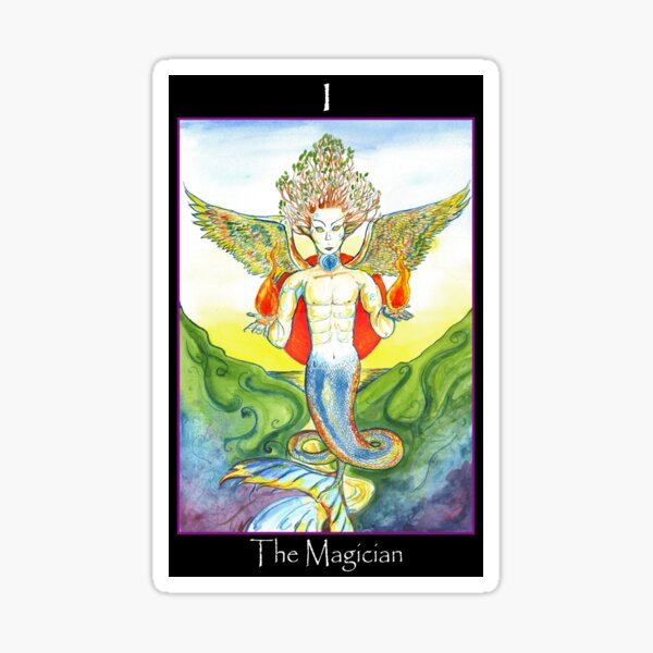 Tarot of the Sidhe: The Magician Sticker